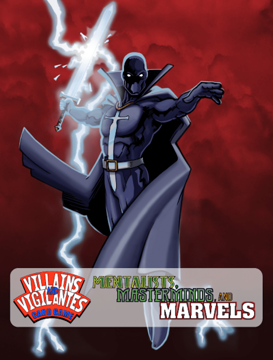 Villains and Vigilantes Card Game: Mentalists, Masterminds, and Marvels cover