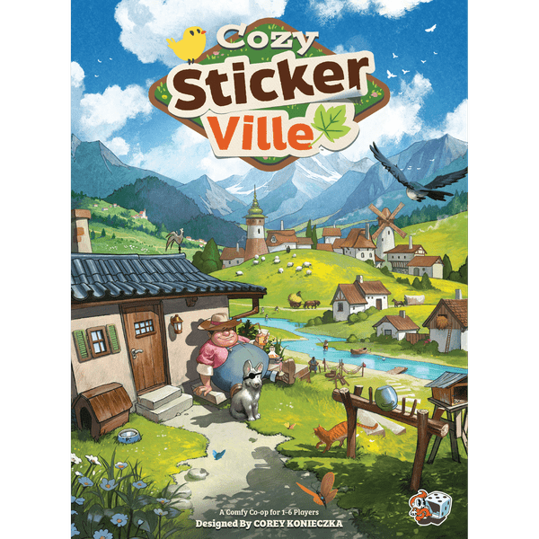 Cozy Stickerville Box Front