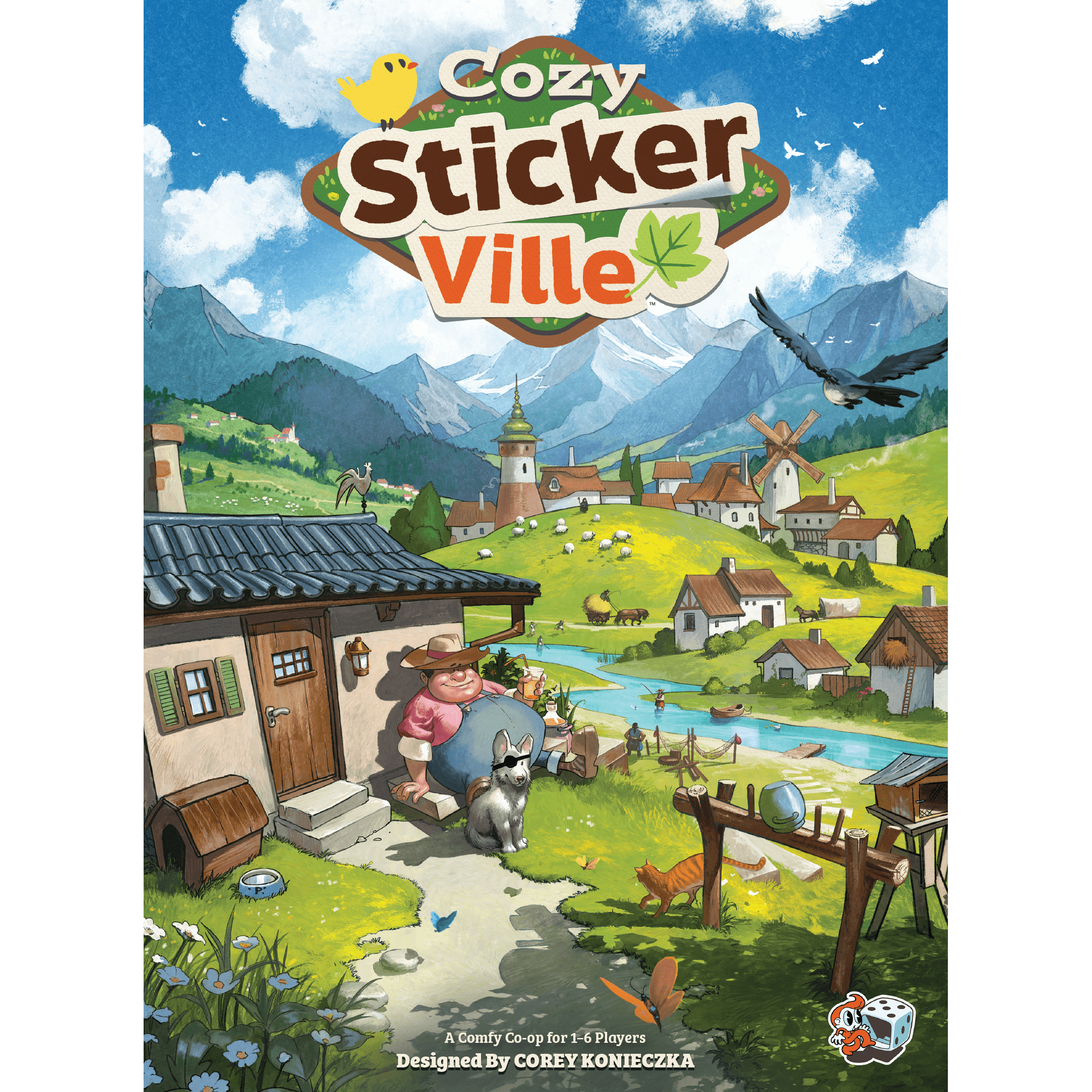 Cover von Cozy Sticker Ville