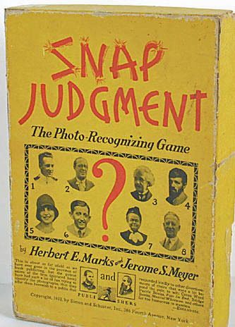 Snap Judgment