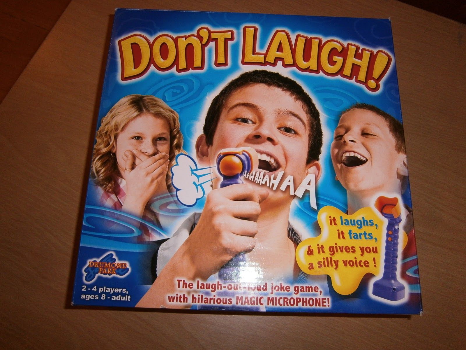 Don't Laugh box art