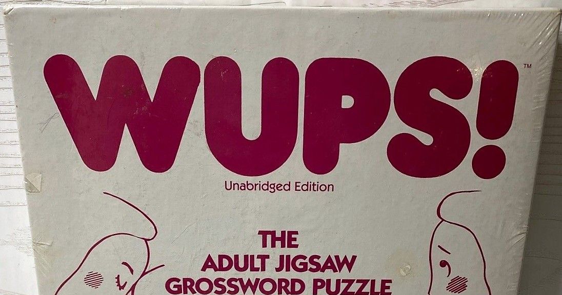 WUPS! Unabridged Edition Board Game BoardGameGeek