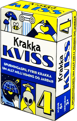 Krakkakviss 4 cover art