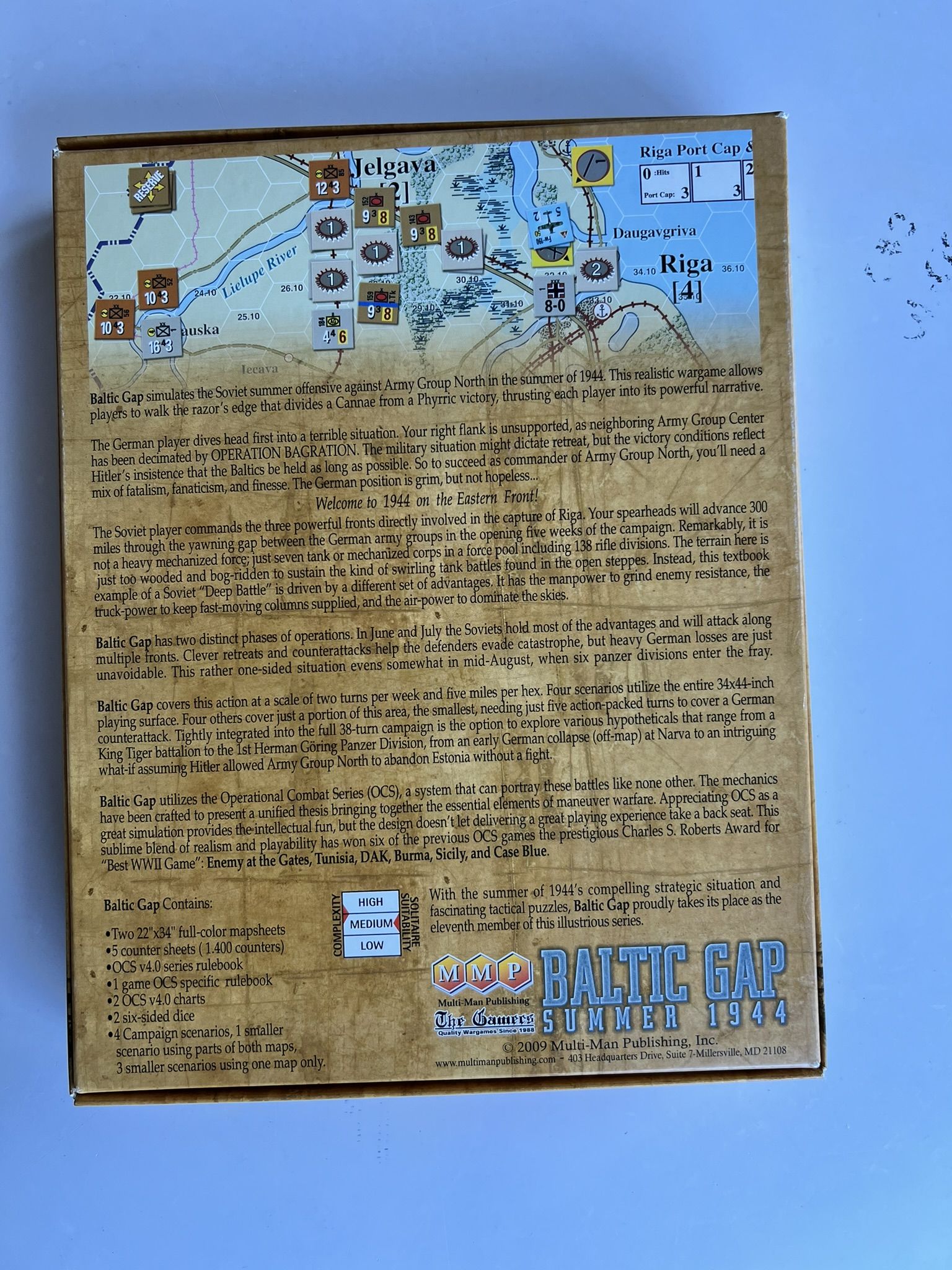 MMP社　BALTIC GAP SUMMER 1944 Product Details | Baltic Gap: Summer 1944 | GeekMarket