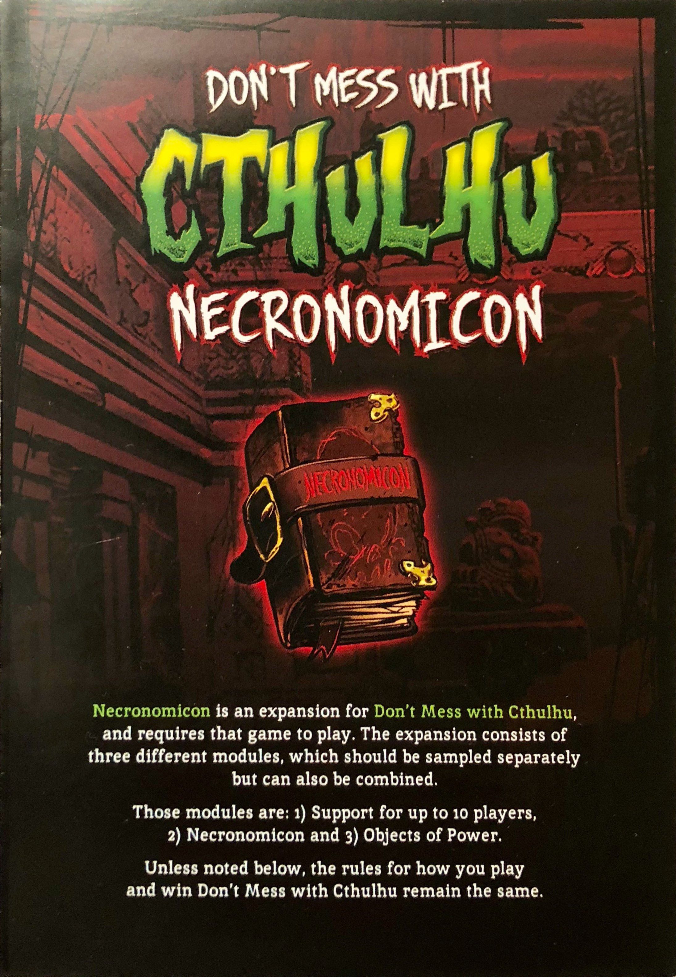 Don't Mess With Cthulhu: Necronomicon