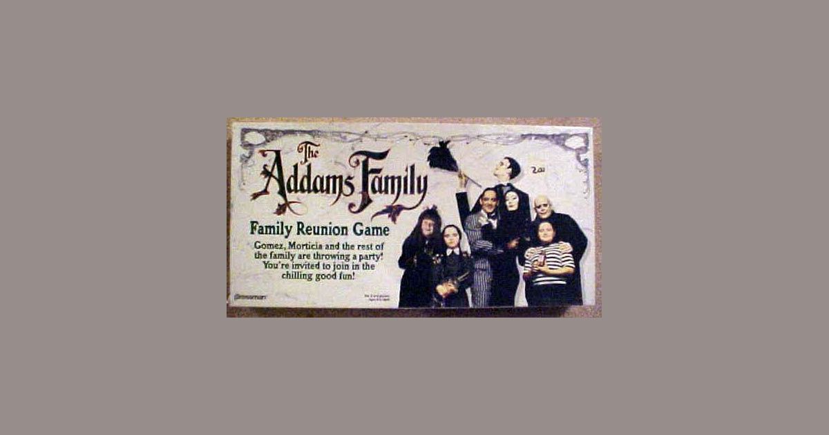 The Addams Family Family Reunion Game | Board Game | BoardGameGeek
