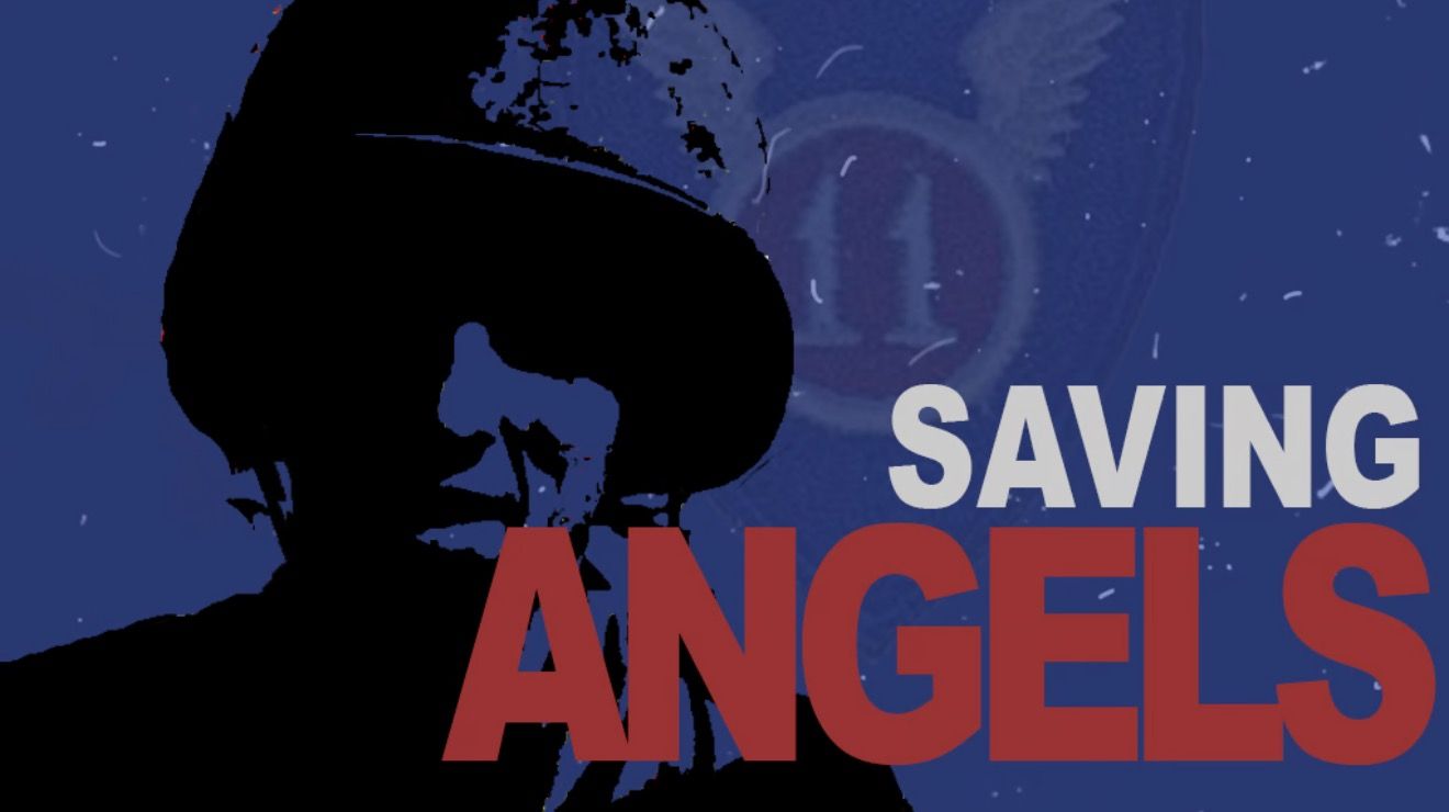Cover art for Saving Angels