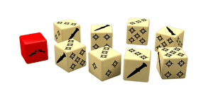 The Order of Vampire Hunters: Hunter Engraved Dice