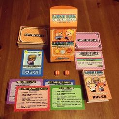 Creative Differences The Video Game Development Card Game Board Game Boardgamegeek