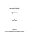 RPG Item: Lords of Titania