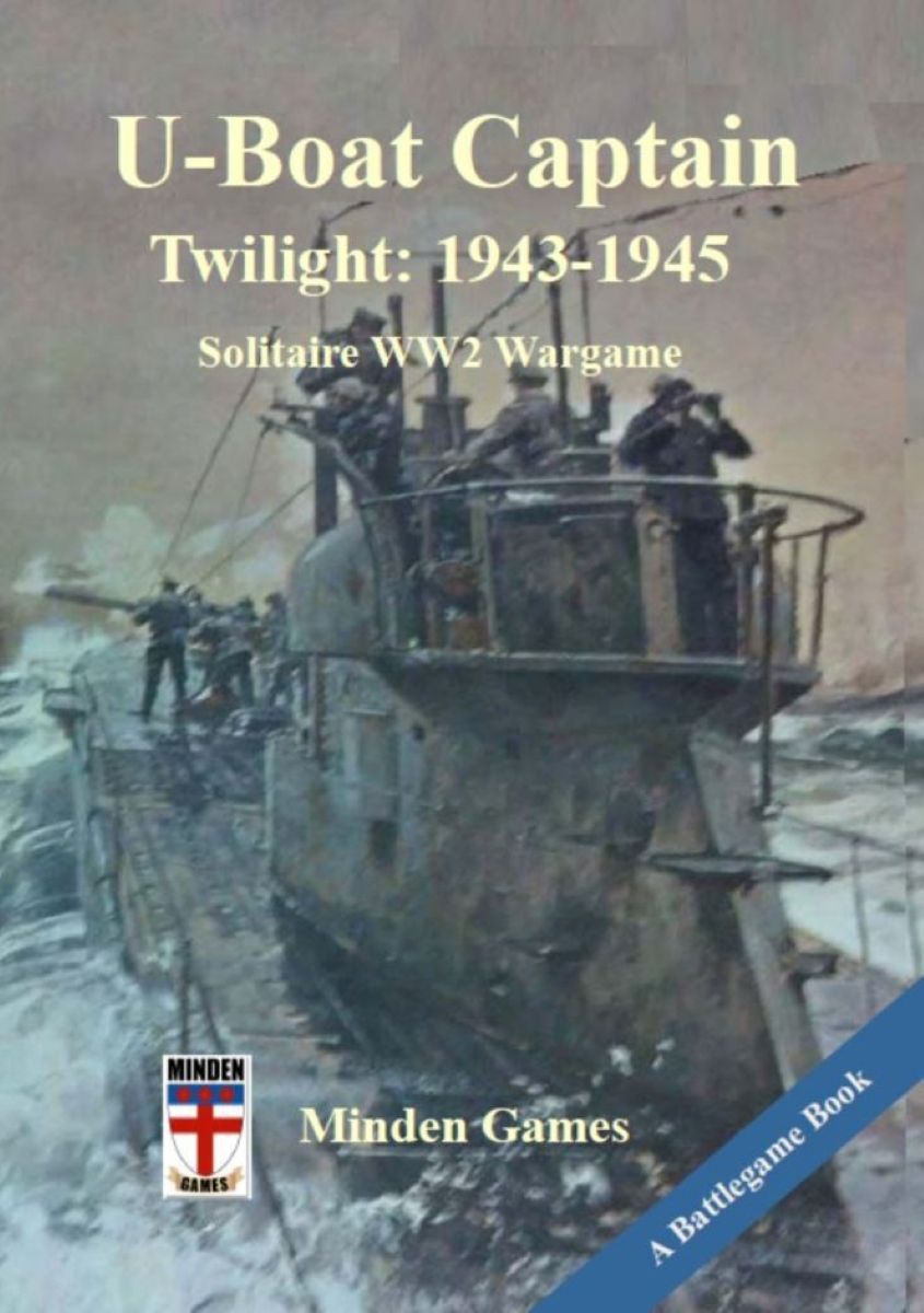 Cover art for U-Boat Captain: Twilight 1943-1945 – Solitaire WW2 Wargame