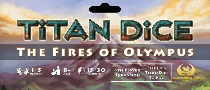 Titan Dice: The Fires of Olympus box art