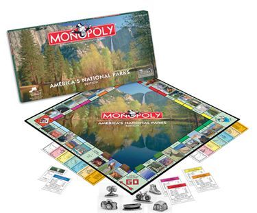 Monopoly: America's National Parks Edition cover art