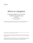 RPG Item: VER3-08: Mirror in a Quagmire