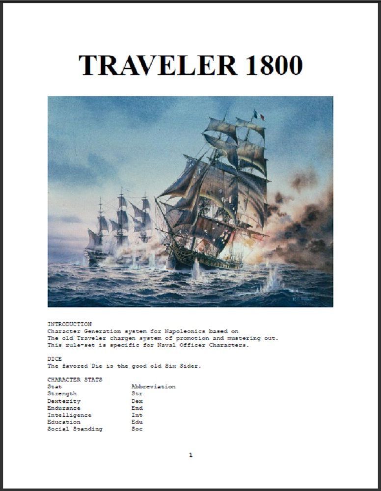 Traveler 1800 box art