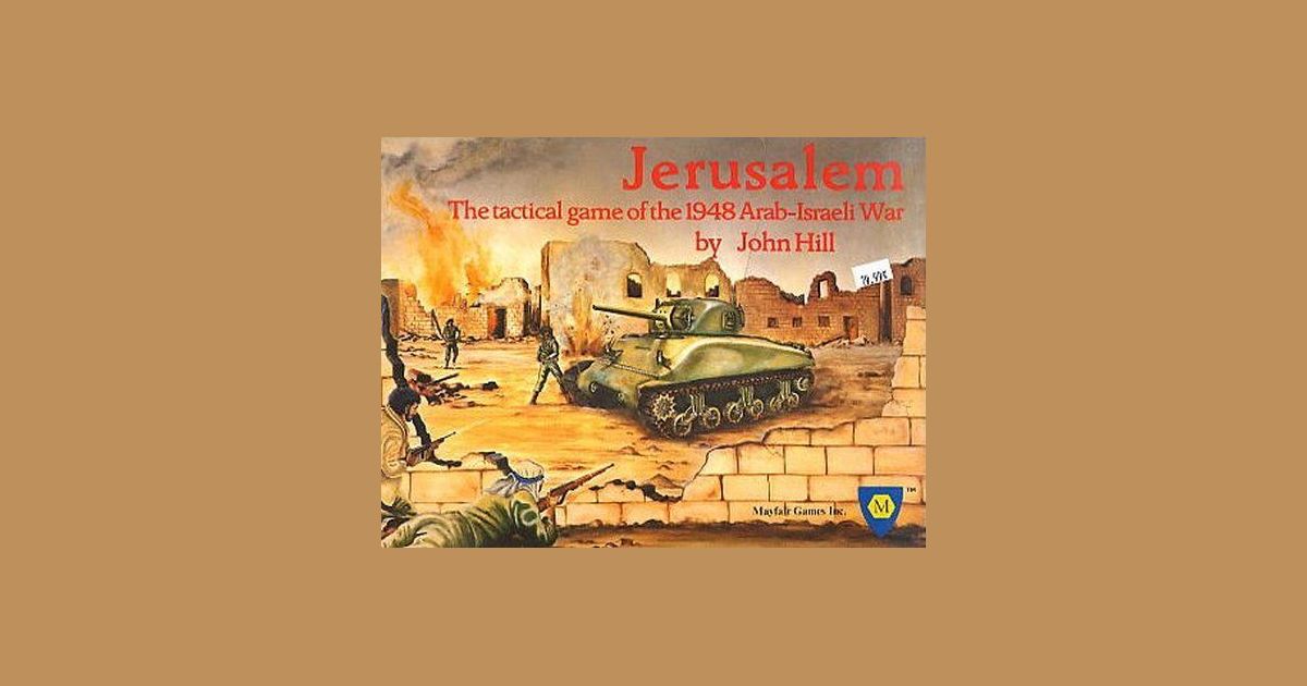 Games on the Arab-Israeli Wars | BoardGameGeek
