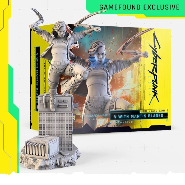 Cyberpunk 2077: The Board Game – Female V with Mantis Blades