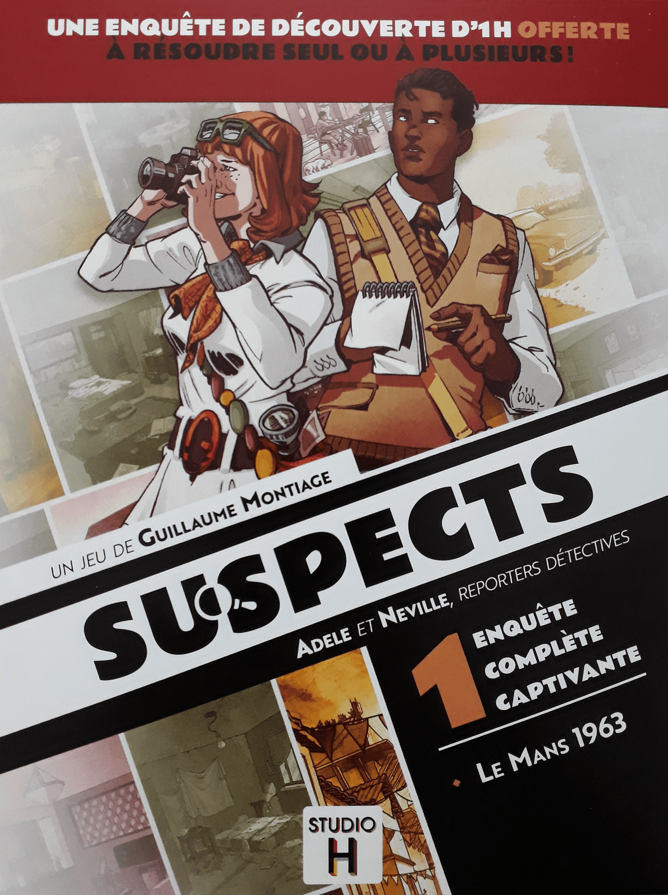 Suspects: Adele et Neuville, Reporters Détectives – Le Mans 1963