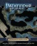 RPG Item: Pathfinder Flip-Mat: Flooded Dungeon