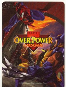 OVERPOWER Marvel PowerSurge CCG 4 EXPANSION BOOSTER PACK LOT 