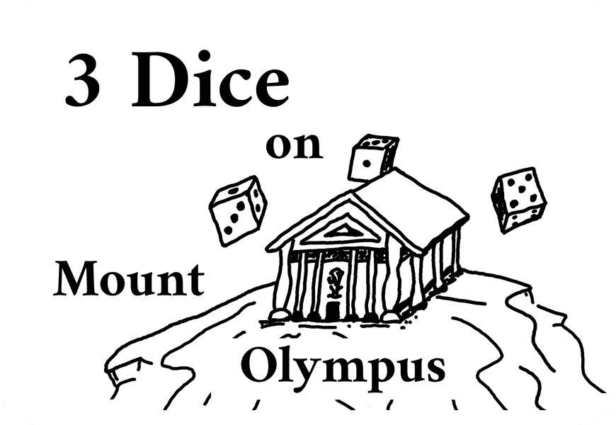 3 Dice on Mount Olympus