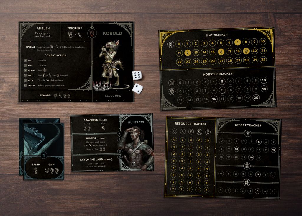 Illustration 5 de Unbroken: a solo game of survival and revenge