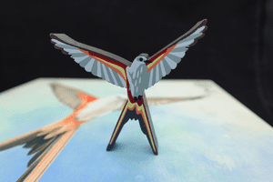 Wingspan: Meeple Source Large Scissor-Tailed Flycatcher First Player Token