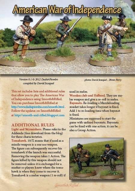 Smooth & Rifled: American War of Independence
