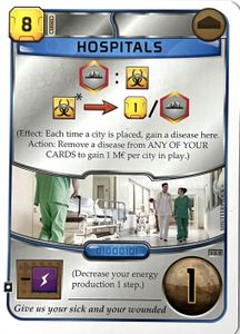 Terraforming Mars: Hospitals Promo Card