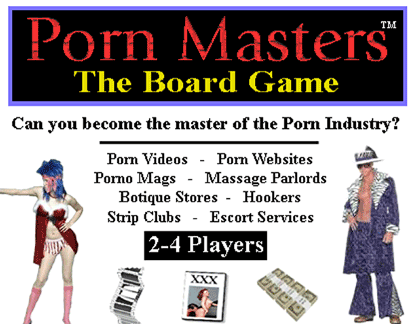 Geek Gamer Porn - Porn Masters: The Board Game | Board Game | BoardGameGeek