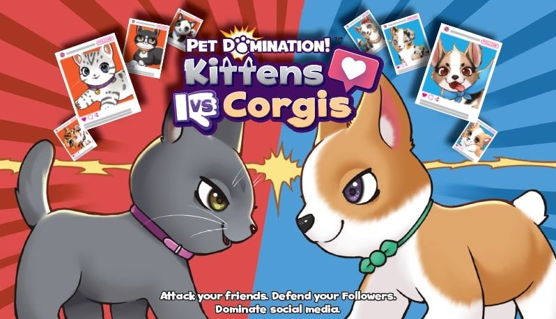 Pet Domination: Kittens vs Corgis box art