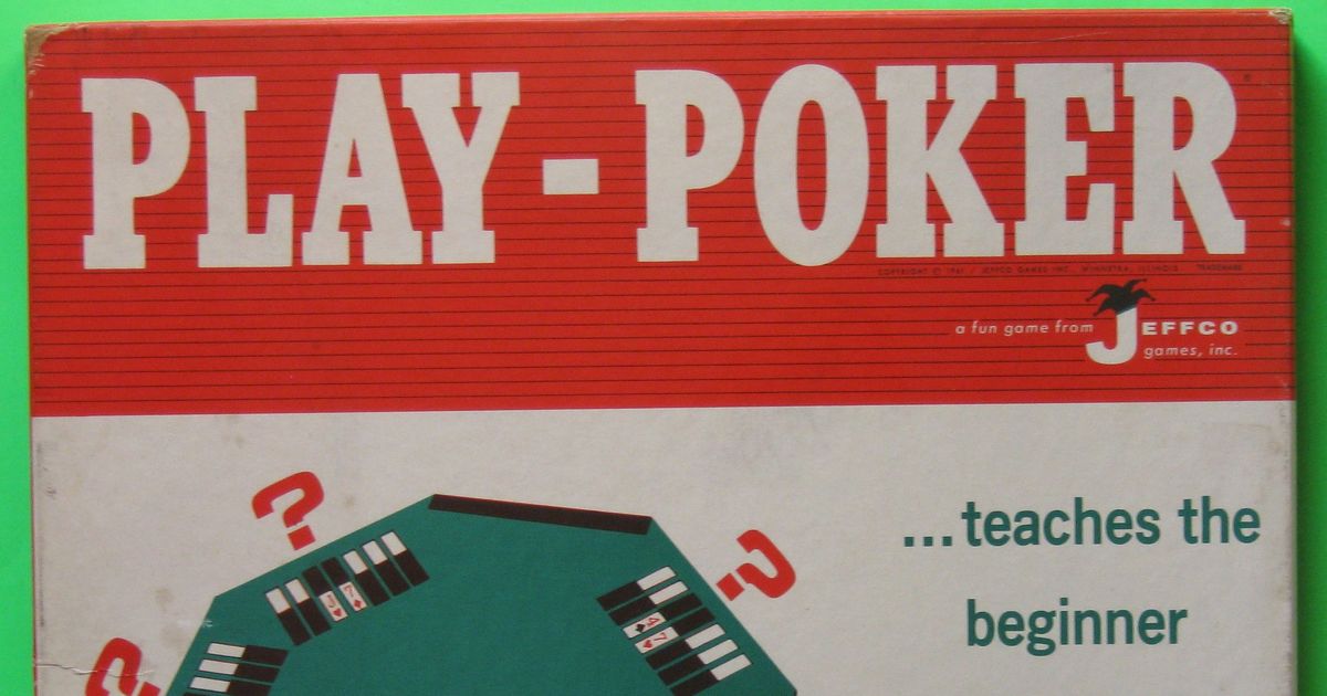 PlayPoker Board Game BoardGameGeek