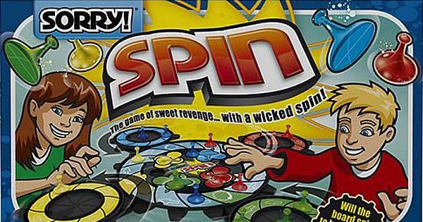 Sorry! Spin | Board Game | BoardGameGeek
