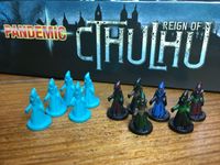 Reign of Cthulhu figures painted part 1 | Pandemic: Reign of Cthulhu ...