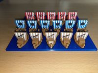 Board Game Accessory: A Feast for Odin: Viking Ships