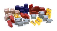 Board Game Accessory: Concordia: 95-Piece Upgrade Kit