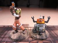 Hera Syndulla and C1-10P Ally Asmodee FFGSWI43 Imperial Assault Star Wars