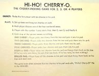Hi Ho! Cherry-O | Image Gallery | BoardGameGeek