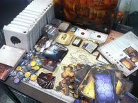 All the components that I could fit on the Essen…
