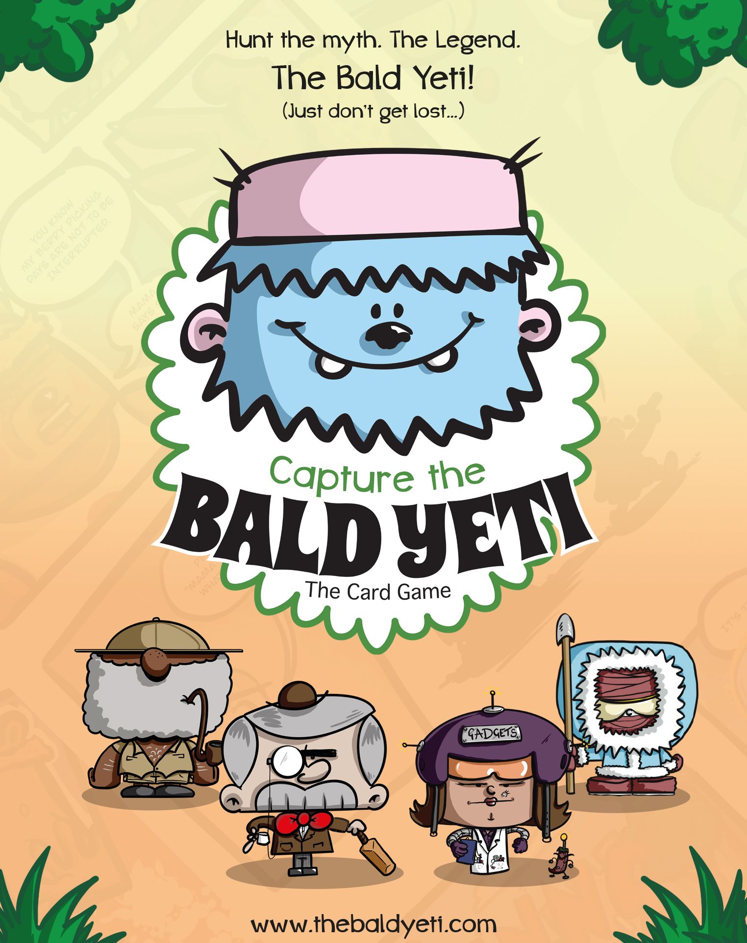 Capture the Bald Yeti: The Card Game