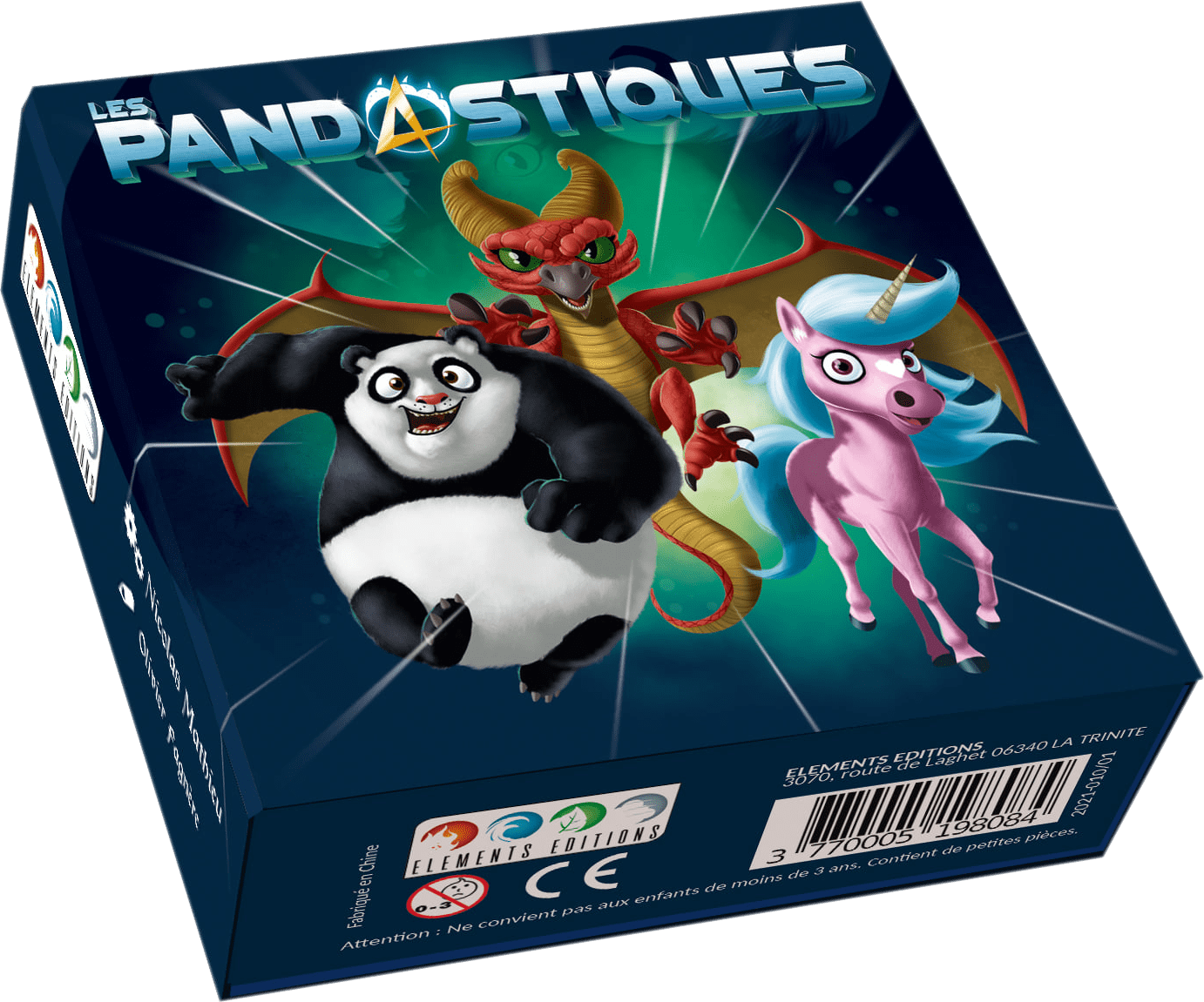 Les 4 Pandastiques