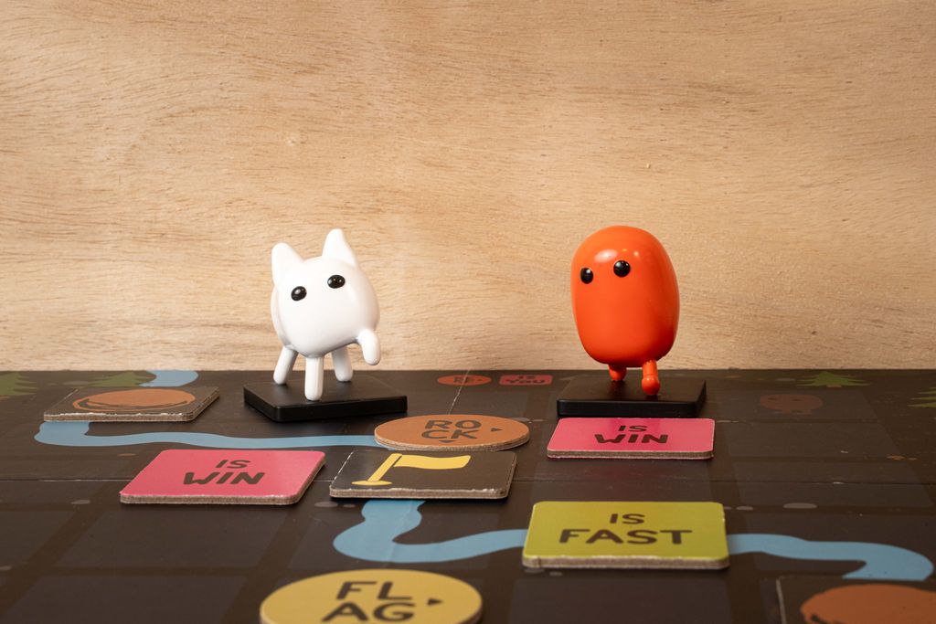 Illustration 3 de Baba Is You: The Board Game & Party House: Deckbuilding Game