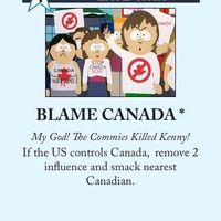 Twilight Struggle: Blame Canada Promo Card