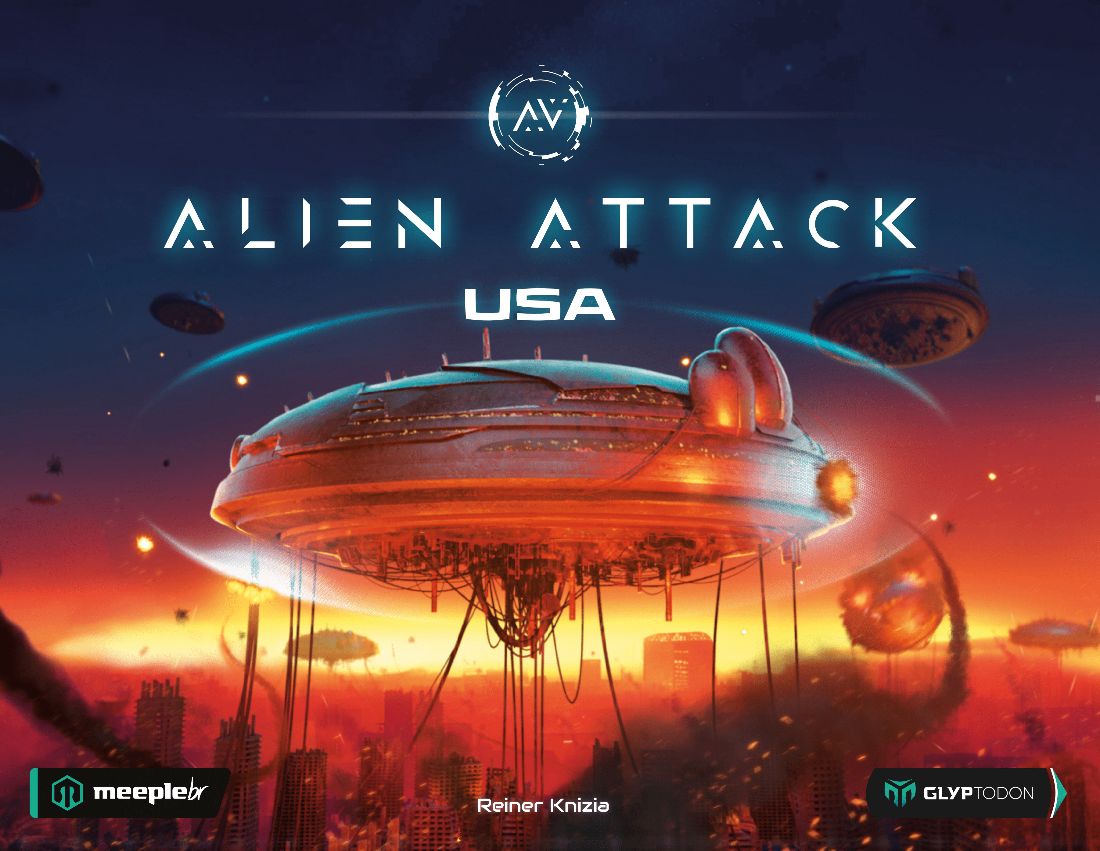 Alien Attack: USA cover