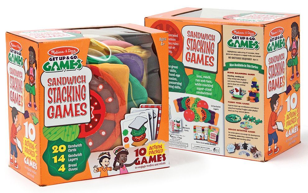 Sandwich Stacking Games