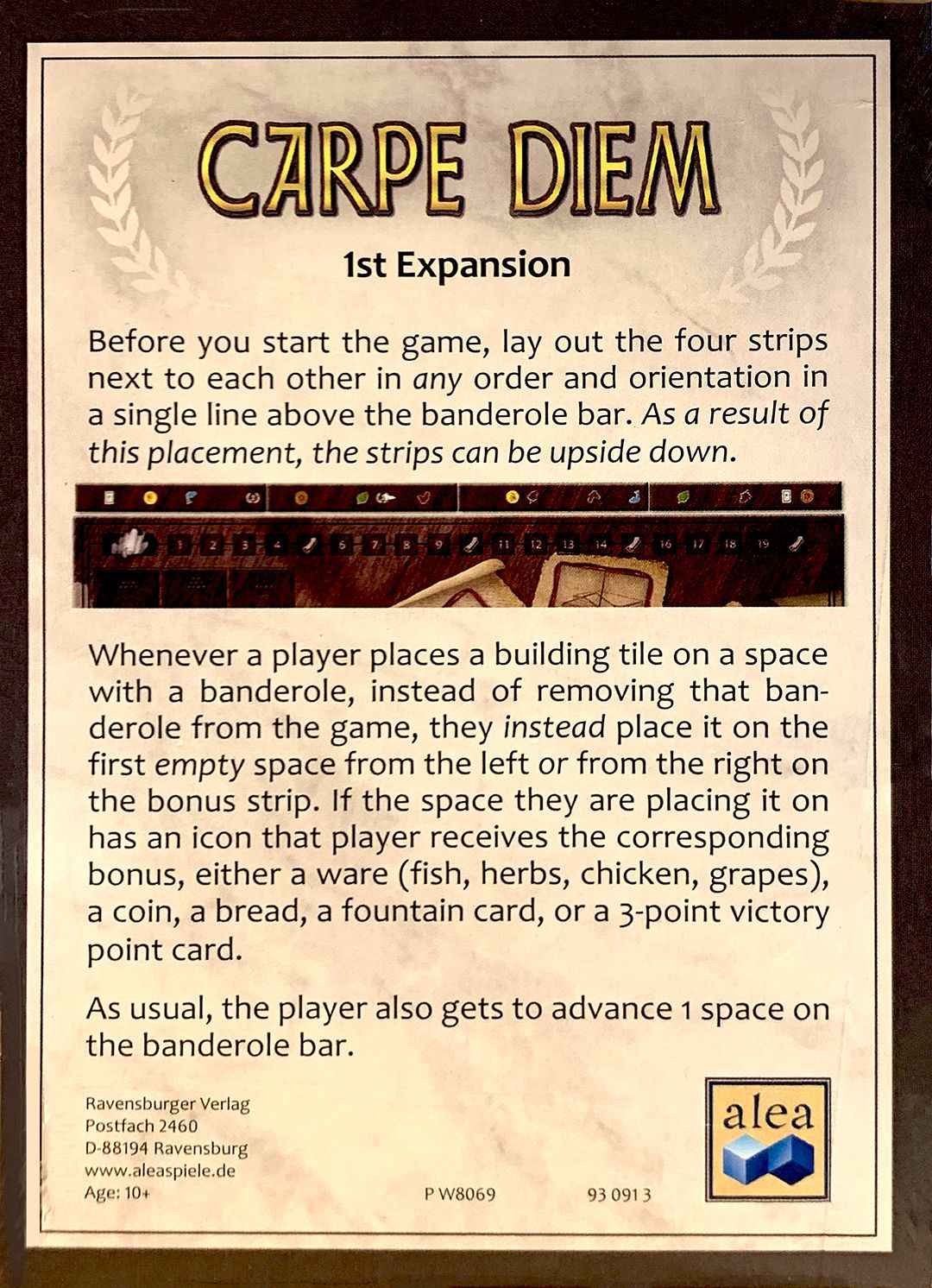 Carpe Diem: 1st Expansion