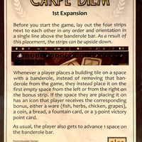 Carpe Diem: 1st Expansion