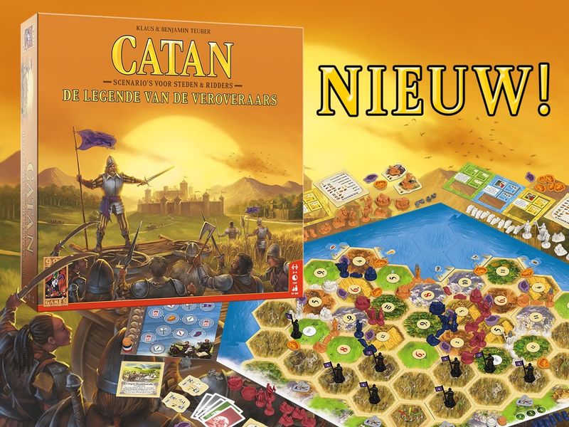Whitney Kan weerstaan Anekdote Catan: Cities & Knights – Legend of the Conquerors | Image | BoardGameGeek