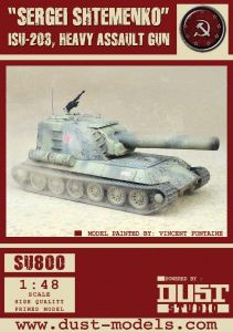 Dust Tactics: ISU-203 Heavy Assault Gun – "Sergei Shtemenko"