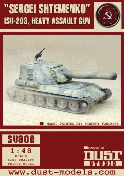 Dust Tactics: ISU-203 Heavy Assault Gun – "Sergei Shtemenko"